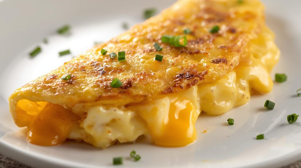 omelete de queijo