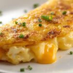 Omelete de Queijo Cremosa: Receita Rápida e Fácil