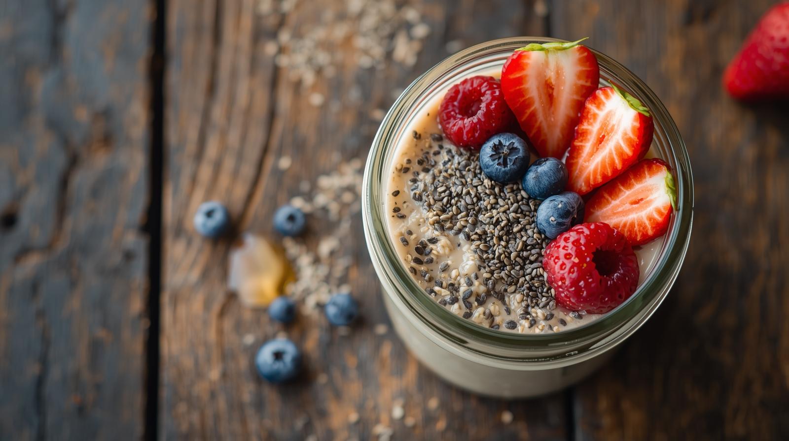 Overnight Oats Fácil: Café da Manhã Nutritivo